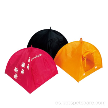 Carpa plegable para mascotas impermeable de poliéster emergente